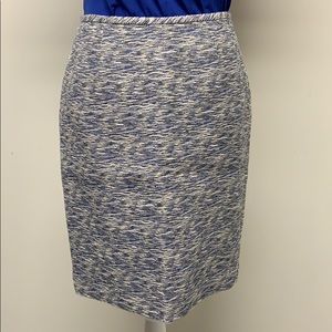 4P Calvin Klein Multi Color Skirt